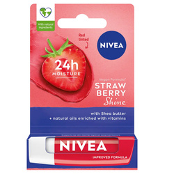 Pielęgnująca pomadka do ust Strawberry Shine 4.8g