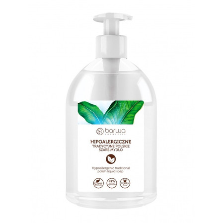 Barwa Szare mydło w płynie 500 ml hipoalergiczne