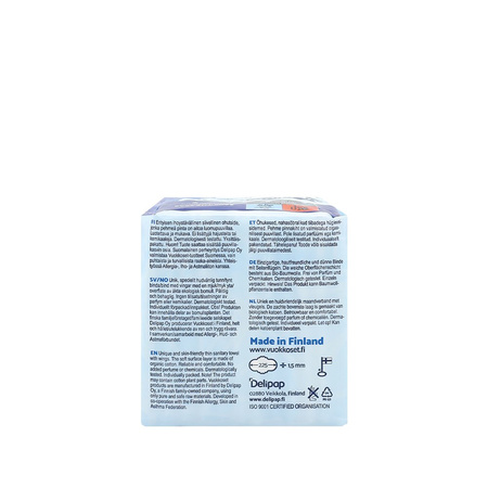 Vuokkoset, COTTON, NORMAL WINGS, Podpaski ze skrzydełkami, 12 szt.