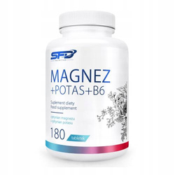 SFD Magnez + Potas + B6, 180 tabl.