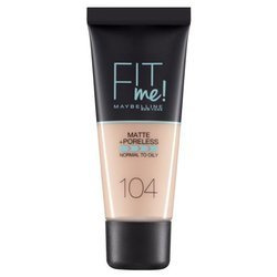 Fit Me Matte & Poreless Foundation matujący podkład do twarzy 104 Soft Ivory 30ml
