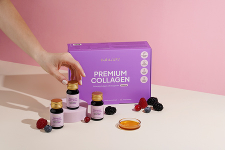  Natu Care Premium Collagen, szoty kolagenowe 10 000 mg, 15 szt. smak owoców leśnych