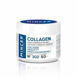 Mincer Pharma Collagen 50+ Krem półtłusty przeciwzmarszczkowy nr 302   50ml