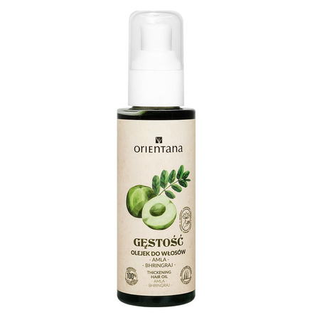 Orientana, Ajurwedyjski olejek do włosów, amla i bhringraj,105 ml 
