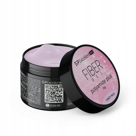 Fiber Gel Polyamide Plus żel budujący Crazy Milk 15g