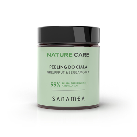 Sanamea Nature Care - Peeling do ciała grejpfrut &bergamotka - 100ml