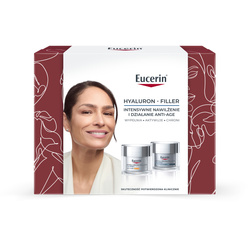 Eucerin Zestaw Hyaluron-Filler Krem na dzień SPF30 50ml + Krem na noc 50ml