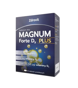 Zdrovit Magnum Forte D3 Plus 45 tabl.