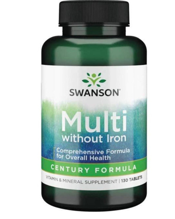 Swanson Century Formuła Bez Żelaza 130 T
