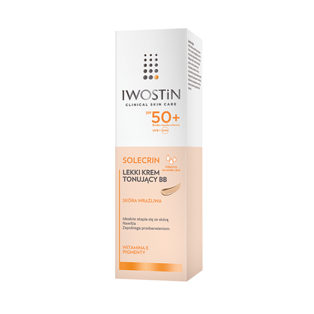 Iwostin Solecrin Lekki krem tonujący BB SPF 50+ 30 ml