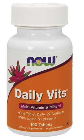 Now - Daily vits witaminy i minerały - 100 tab