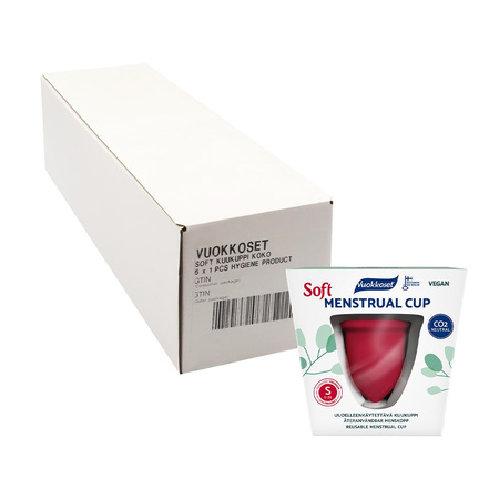 Vuokkoset, Kubeczek menstruacyjny, rozmiar S, 1 szt.