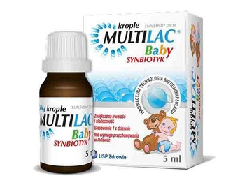 Multulac baby krople 5 ml