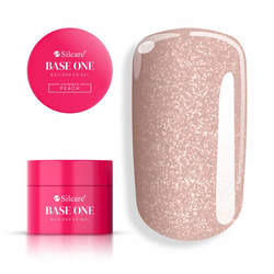 Base One Shimmer Peach żel budujący do paznokci 50g