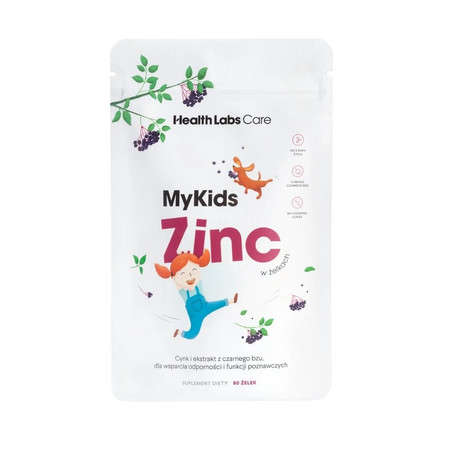 MyKids Zinc cynk dla dzieci w żelkach 60 żelek