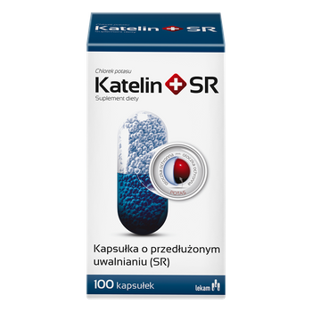 Katelin+ SR 610 mg 100 kapsułek
