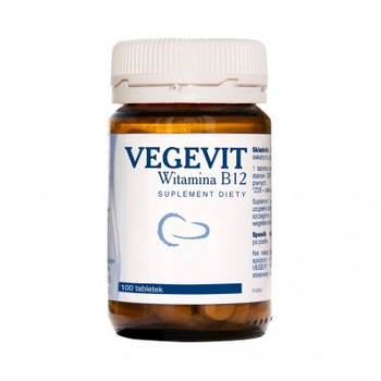 Vegevit witamina B12 100 tabletek