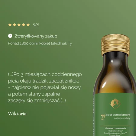 MyBestComplement koncentrat wspomagający odnowę i regenerację 250 ml