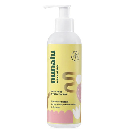 Delikatne mydło do rąk dla dzieci 200ml