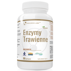 Progress Labs  Enzymy Trawienne  Multicomplex  Digezyme  90 Kaps.