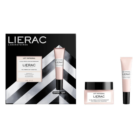 Lift Integral zestaw ujędrniający krem-żel na dzień 50ml + liftingujący krem pod oczy 15ml
