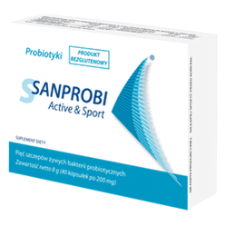 Sanprobi – ACTIVE & SPORT, suplement diety – 40 kapsułek