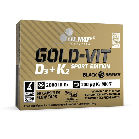 Olimp - Gold-Vit Omega 3 D3+K2 sport - 60 kaps