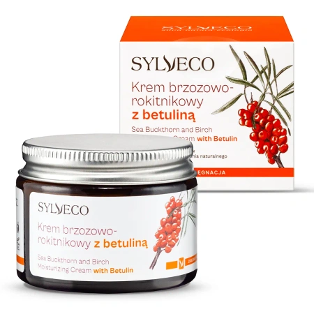 Sylveco - Krem nawilżający do twarzy brzozowo- rokitnikowy z betuliną - 50ml