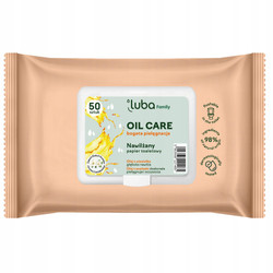 Family Oil Care nawilżany papier toaletowy 50szt