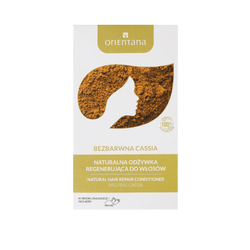 Orientana - Naturalna odżywka do włosów długich. Bio Henna Bezbarwna Cassia - 100 g