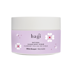 Hagi Peeling cukrowy do ciała Biały bukiet 200g