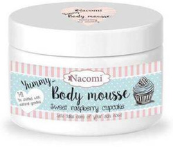 Nacomi - Odżywczy mus do ciała. Malinowa babeczka -180 ml