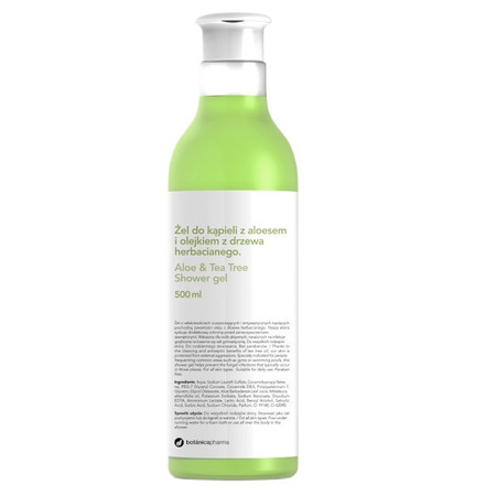 Aloe & Tea Tree Shower Gel żel do kąpieli z aloesem i olejkiem z drzewa herbacianego 500ml