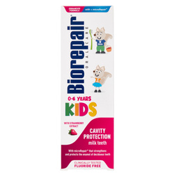 Kids pasta do zębów dla dzieci 0-6 lat Truskawka 50ml