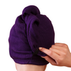 Dry It Up turban do włosów Fioletowy
