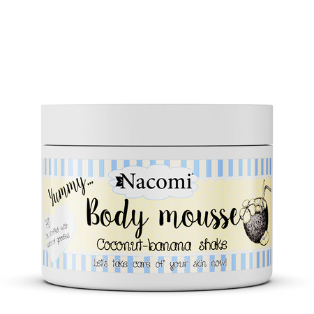 Nacomi - Mus do ciała. Bananowo-kokosowy shake - 180 ml