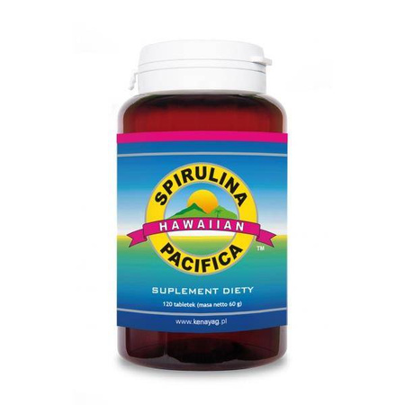 Hawajska Spirulina Pacifica (120 tabl.)