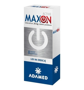 MAXON ACTIVE 25 mg 8 tabl.