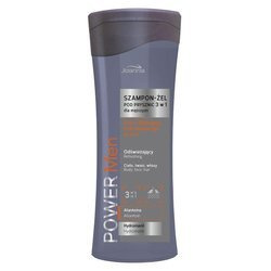 Power Men odświeżający szampon-żel pod prysznic 3w1 dla mężczyzn 300ml