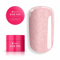 Base One Shimmer Misty Rose żel budujący do paznokci 50g