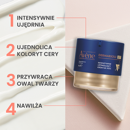 Avéne Dermabsolu Intensywnie liftingujący krem na noc 40 ml