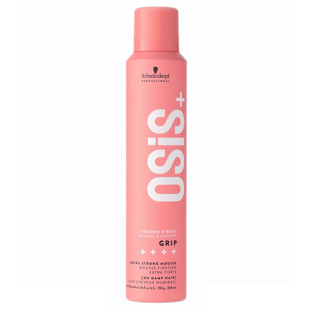 Osis+ Grip extra mocna pianka zwiększająca objętość włosów 200ml