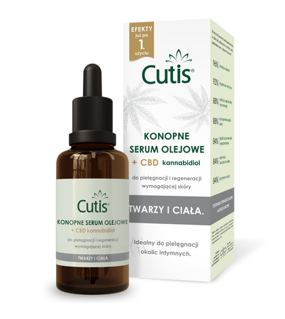 Cutis Konopne SERUM OLEJOWE  + CBD 50 ml