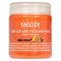 Sól do kąpieli  z mikroelementami o zapachu owoców tropikalnych 550g