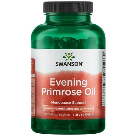 Evening Primrose Oil - Olej z wiesiołka 500 mg (250 kaps.)