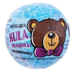 LaQ − Niebieska kula musująca do kąpieli z niespodzianką − 120 g