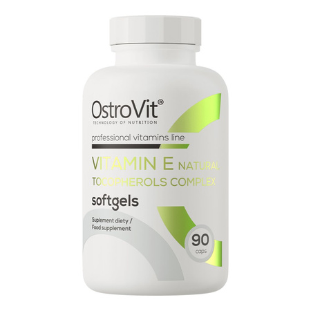 OSTROVIT Witamina E Naturalny Kompleks Tokoferoli (90 kaps.)