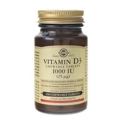 Witamina D3 1000 IU 25 mcg (100 tabl.)