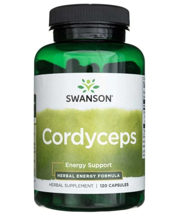 Swanson Cordyceps 600 mg - 120 kaps.