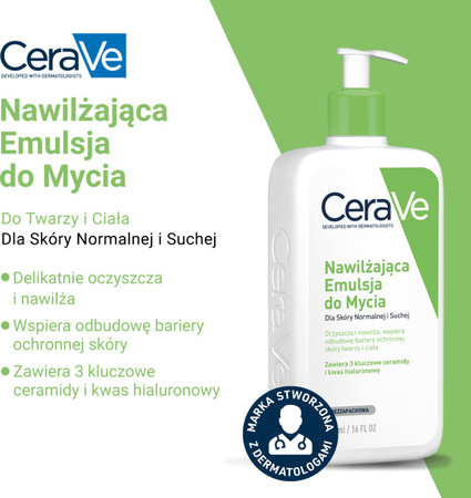 CeraVe nawilżająca emulsja do mycia 236 ml